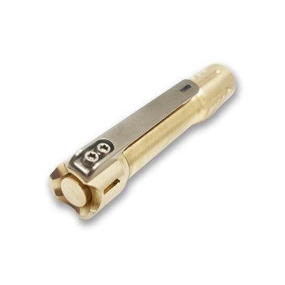 EDOLUC Little Glow Arrow AAA/10440 Brass EDC Flashligh