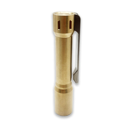 EDOLUC Little JM Glow Arrow AAA/10440 Brass EDC Flashlight