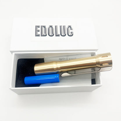 EDOLUC Little JM Glow Arrow AAA/10440 Brass EDC Flashlight